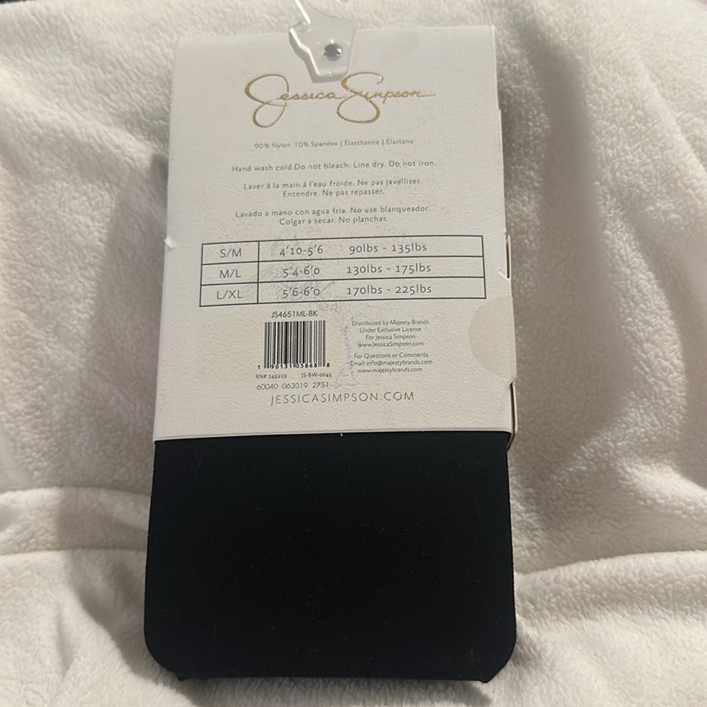 Jessica Simpson Opaque Tights - 2 Pairs - Picture 4 of 12